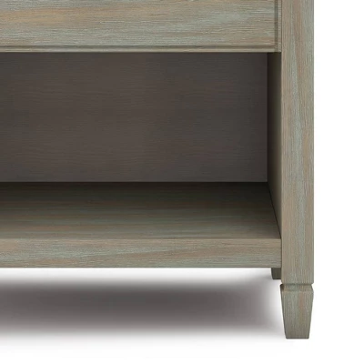 Hampshire Nightstand Distressed Gray - WyndenHall 5 Hampshire Nightstand Distressed Gray - WyndenHall - Image 3