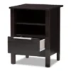 Hamish Modern And Contemporary Finished 1 Drawer Nightstand Dark Brown - Baxton Studio 2 Hamish Modern And Contemporary Finished 1 Drawer Nightstand Dark Brown - Baxton Studio -Furniture Store GUEST 7424bec8 1baa 4fb9 bbe0 199a4c340190