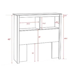 Bookcase Headboard - Prepac -Furniture Store GUEST 74427e18 8de1 40ac 8d5e 2010259b9a9d