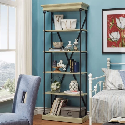 84" Belvidere 5 Shelf Narrow Bookshelf - Inspire Q 3 84" Belvidere 5 Shelf Narrow Bookshelf - Inspire Q