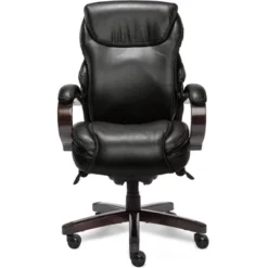 Hyland Bonded Leather & Wood Executive Office Chair - La-Z-Boy -Furniture Store GUEST 74d83055 c07f 4777 8551 8777e2be468e
