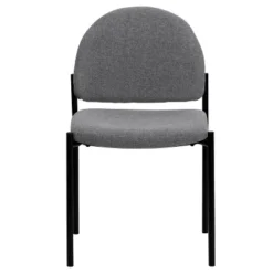 Flash Furniture Comfort Gray Fabric Stackable Steel Side Reception Chair -Furniture Store GUEST 764f260b b715 4541 8469 64d310b88149