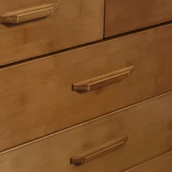 HOMCOM Tall Dresser For Bedroom, 5 Drawer Dresser, Chest Of Drawers With Bamboo Frame, Brown -Furniture Store GUEST 76dc1828 e105 4490 b224 0078857b7eb7