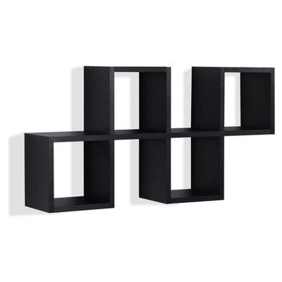 30" X 15.25" Cubby Chessboard Wall Shelf - Danya B. 4 30" X 15.25" Cubby Chessboard Wall Shelf - Danya B. - Image 2