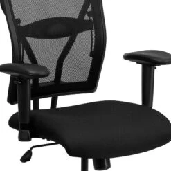 Emma And Oliver 400 Lb. Big & Tall Black Mesh Swivel Ergonomic Office Chair With Adjustable Arms 14 Emma And Oliver 400 Lb. Big & Tall Black Mesh Swivel Ergonomic Office Chair With Adjustable Arms -Furniture Store GUEST 787fef1e bfb7 4332 9a60 0f6a4138187b