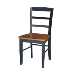 3pc 30" Clay Round Top Pedestal Table With 2 Chairs Dining Sets Black/Brown - International Concepts -Furniture Store GUEST 78a0cd5d 3666 4d23 8191 88800e1390c0