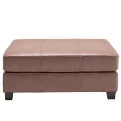 40" Rectangle Ottoman With Pillowtop And Exposed Stitching - WOVENBYRD -Furniture Store GUEST 799dfc66 55d9 44fa a92e ff5feef40b95