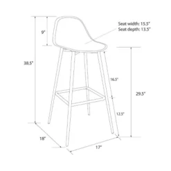 Copley Barstool - White - Threshold™ 7 Copley Barstool - White - Threshold™ -Furniture Store GUEST 7a5e93c4 4c26 4003 a418 4404a8f4ccd8