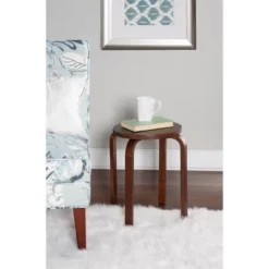 Set Of 4 Bentwood Stools - Linon -Furniture Store GUEST 7aa83c63 428c 4413 836d ae12ff14d62e