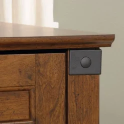 Carson Forge Corner Computer Desk Red - Sauder -Furniture Store GUEST 7b8b0701 8795 45a2 8b86 279e41adcf30