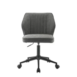 22" Pakuna PU Office Chair Vintage Gray/Black Finish - Acme Furniture -Furniture Store GUEST 7ba7de76 0828 4ed8 b831 03497a94f4aa