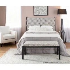 Braided Matisse Polyester/Metal Headboard - LumiSource -Furniture Store GUEST 7becd823 4af9 4e31 84c1 368cb6cab005