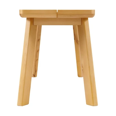 73" Shelburne Dining Table With Bench Warm Natural - Alaterre Furniture 12 73" Shelburne Dining Table With Bench Warm Natural - Alaterre Furniture - Image 10