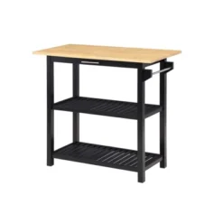 Designs2Go 3 Tier Butcher Block Kitchen Prep Island With Drawer - Breighton Home 22 Designs2Go 3 Tier Butcher Block Kitchen Prep Island With Drawer - Breighton Home -Furniture Store GUEST 7d961370 ca9e 4cd8 a177 59f9e229aeba