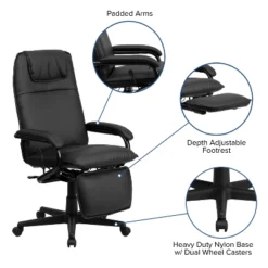 Emma And Oliver High Back Black LeatherSoft Executive Reclining Ergonomic Office Chair With Arms 16 Emma And Oliver High Back Black LeatherSoft Executive Reclining Ergonomic Office Chair With Arms -Furniture Store GUEST 7e7ee250 5574 42fe b065 e115f37b5bfd