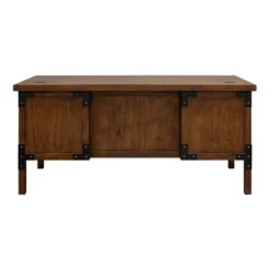 Addison Half Pedestal Desk Auburn - Martin Furniture -Furniture Store GUEST 7eadc340 e831 4bed a5b9 84ac4e76403a