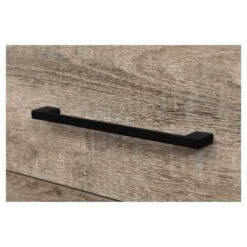 Munich 2 - Drawer Nightstand - Weathered Oak And Matte Black - South Shore -Furniture Store GUEST 7f6002a2 3a33 4dea bfbd eb904f4858f3