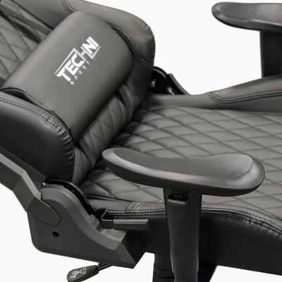 Ts-5100 Ergonomic High Back Racer Style Video Gaming Chair - Black - Techni Sport 10 Ts-5100 Ergonomic High Back Racer Style Video Gaming Chair - Black - Techni Sport - Image 8