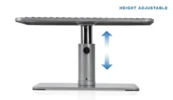 Mount-It! Adjustable Height Laptop Stand For MacBook Pro | Wide Platform Laptop & Monitor Desk Riser | For 11-15 In. Laptops | 24-32 In. Monitor Riser -Furniture Store GUEST 7f673df8 c7cb 4806 97a4 b11f13bef65a