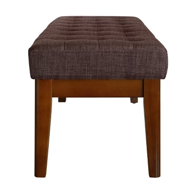 Claire Tufted Upholstered Bench - Adore Decor 4 Claire Tufted Upholstered Bench - Adore Decor - Image 2