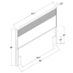 Wood & Cane Transitional Headboard - Hearth & Hand™ With Magnolia -Furniture Store GUEST 80627b94 92e4 48a9 a766 37f507ba73be