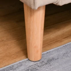 HOMCOM Modern 2-Seater Loveseat Button-Tufted Fabric Couch With Storage Chest, Cushions And Rubberwood Legs For Living Room -Furniture Store GUEST 81764969 c5cf 45b4 9e06 b68e9cbf8f7e