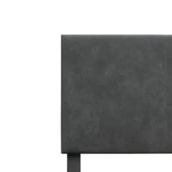 Muellen Upholstered Platform Bed With 2 Dual USB Ports Graphite Gray Vinyl - Hillsdale Furniture -Furniture Store GUEST 81db36ee c5f5 4e63 a844 1774ce1c906a