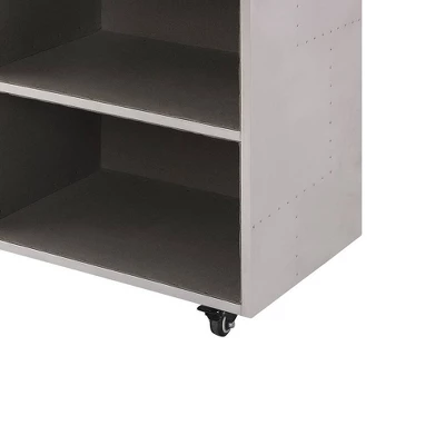 40" Brancaster File Cabinet Aluminum - Acme Furniture 4 40" Brancaster File Cabinet Aluminum - Acme Furniture - Image 2