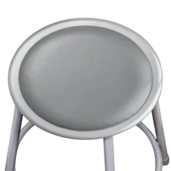 2pk 18" Heavy Duty Vinyl Padded Steel Barstool With Backrest Gray - Hampden Furnishings -Furniture Store GUEST 841a1f65 4029 4a02 9cbd 4aed0cbefe55