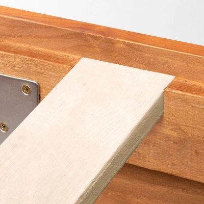 ELuxury Pine Wood Platform Bed Frame 5 ELuxury Pine Wood Platform Bed Frame - Image 3