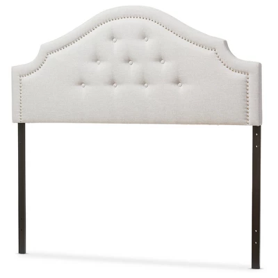 Cora Modern And Contemporary Fabric Upholstered Headboard - Baxton Studio 3 Cora Modern And Contemporary Fabric Upholstered Headboard - Baxton Studio