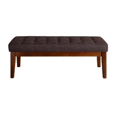 Claire Tufted Upholstered Bench - Adore Decor 9 Claire Tufted Upholstered Bench - Adore Decor - Image 7