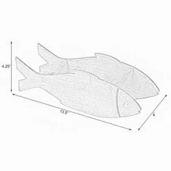 Vintiquewise Wooden Fish Shaped Vintage Decorative Single Bottle Wine Holder 11 Vintiquewise Wooden Fish Shaped Vintage Decorative Single Bottle Wine Holder -Furniture Store GUEST 867fbffc 7fda 4909 ab15 fe6ce7f5cd1b