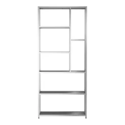 90.5" Suncroft Glass Shelf Accent Bookcase - MiBasics 13 90.5" Suncroft Glass Shelf Accent Bookcase - MiBasics -Furniture Store GUEST 86ec05dc 1e4e 4869 a0a8 77b82e35bfbd