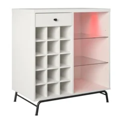 Hannaford Bar Cabinet White - Room & Joy -Furniture Store GUEST 86f427ee 68ea 44bd 8d6b 8a94c504377a