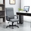 Vinsetto High-Back Home Office Chair Computer Desk Chair With 360 Degree Swivel Adjustable Height And Tilt Function Dark Gray -Furniture Store GUEST 876eb8ef fa36 418b 9be2 e1e04e06d6e5
