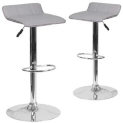 Emma And Oliver 2 Pack Contemporary Vinyl Adjustable Height Barstool With Quilted Wave Seat And Chrome Base 31 Emma And Oliver 2 Pack Contemporary Vinyl Adjustable Height Barstool With Quilted Wave Seat And Chrome Base -Furniture Store GUEST 87eba357 b174 473c 929d 2ecd691a2939