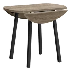 3pc Drop Leaf Wood Look Round Dining Set Dark Taupe - EveryRoom -Furniture Store GUEST 8839ba41 5d5a 4ebf af3c 20f3f0de2aeb