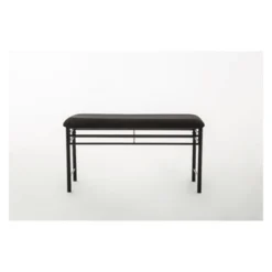 2pc Gareth Breakfast Nook Dining L Chair & Bench Black ( ) - Boraam -Furniture Store GUEST 884eccef 62c1 4fa9 adc5 dcfbdae9762b