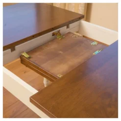 Clearwater Drop Leaf Dining Table Dark Oak/White - Christopher Knight Home -Furniture Store GUEST 88760bc1 aaa0 4269 a7ef 433631b1dcc8