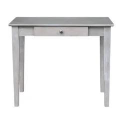 Small Desk With Drawer And Chair Washed Gray/Taupe - International Concepts -Furniture Store GUEST 89210112 7bf1 408f aeb2 946269aa7698
