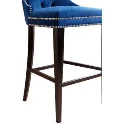 30" Monet Tufted Velvet Barstool Blue - Abbyson Living -Furniture Store GUEST 89f520b4 55a6 4f6a 8ae9 0c3c410c27c5