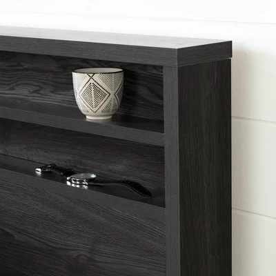 Full/Queen Tao Headboard Gray Oak - South Shore 5 Full/Queen Tao Headboard Gray Oak - South Shore - Image 3