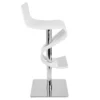 Viva Contemporary Adjustable Barstool Wood/White - LumiSource -Furniture Store GUEST 8adc1f15 9590 48cf 806c e7549b31fa1d