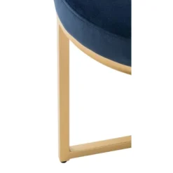 18" Round Ottoman With Metal Base - WOVENBYRD -Furniture Store GUEST 8bcad5b2 e34a 423e ab70 2de87afa1708