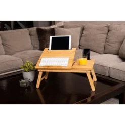 Sofia + Sam Multi-tasking Laptop Bed Tray - Natural -Furniture Store GUEST 8c7a0f45 d9f0 44fc 86ea 388506671e26