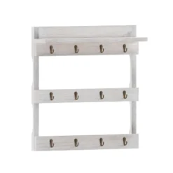Emma And Oliver Wall Mounted Mug Rack With 12 Coffee Cup Hangers And Built-In Shelf For Coffee, Sugar & More -Furniture Store GUEST 8cfd5d8d 55a2 4a12 b0c2 827b77601e5e