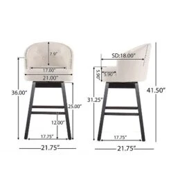 Set Of 2 30.5" Ogden Barstool - Christopher Knight Home -Furniture Store GUEST 8d8341b7 7aed 40a2 81ce 0a388b1ea5cc