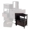 20.31" Omaha Storage Rack With Baskets Black - Winsome -Furniture Store GUEST 8fe4cd2c 4114 4378 9dcb 646b93b0c8df