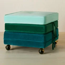 Marin Stackable Pouf With Casters - Opalhouse™ Designed With Jungalow™ -Furniture Store GUEST 9021f050 cd48 4a39 99ce ff3529715dfb